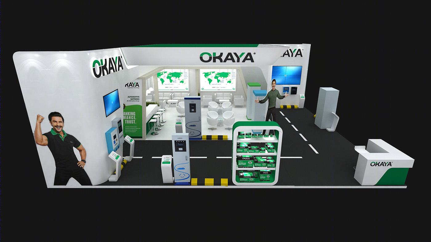 Anastasiya Gushchina丨展厅丨OKAYA @ AUTOEXPO-5