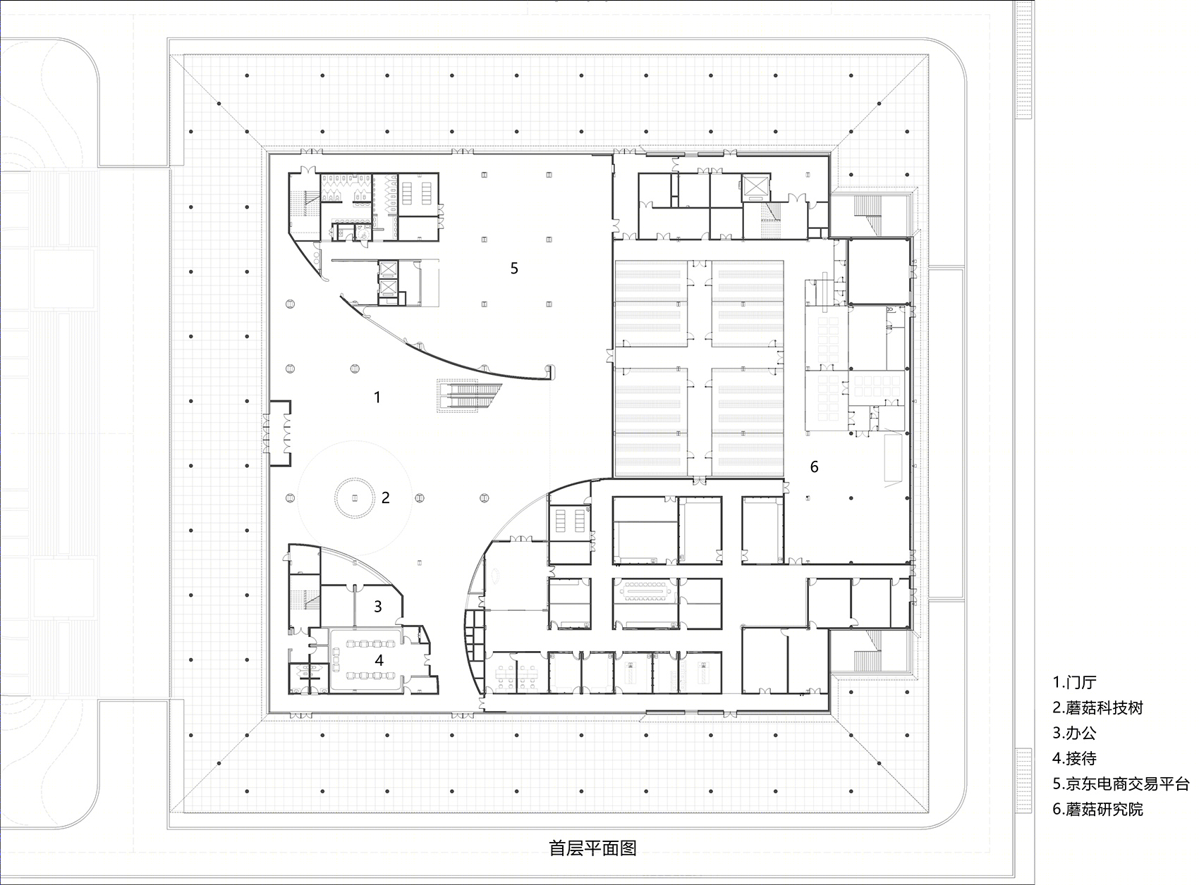 山东邹城蘑菇展览馆丨中国山东丨同圆设计集团-54