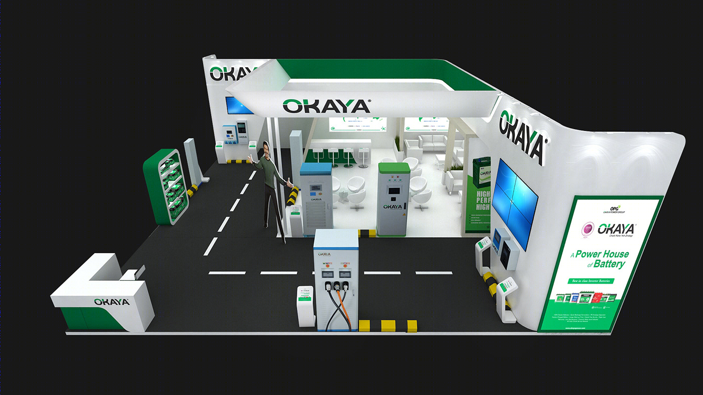 Anastasiya Gushchina丨展厅丨OKAYA @ AUTOEXPO-6