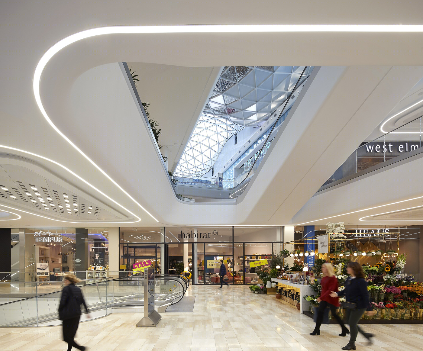 Ben van Berkel丨Westfield White City, London, UK, 2015-2018-5