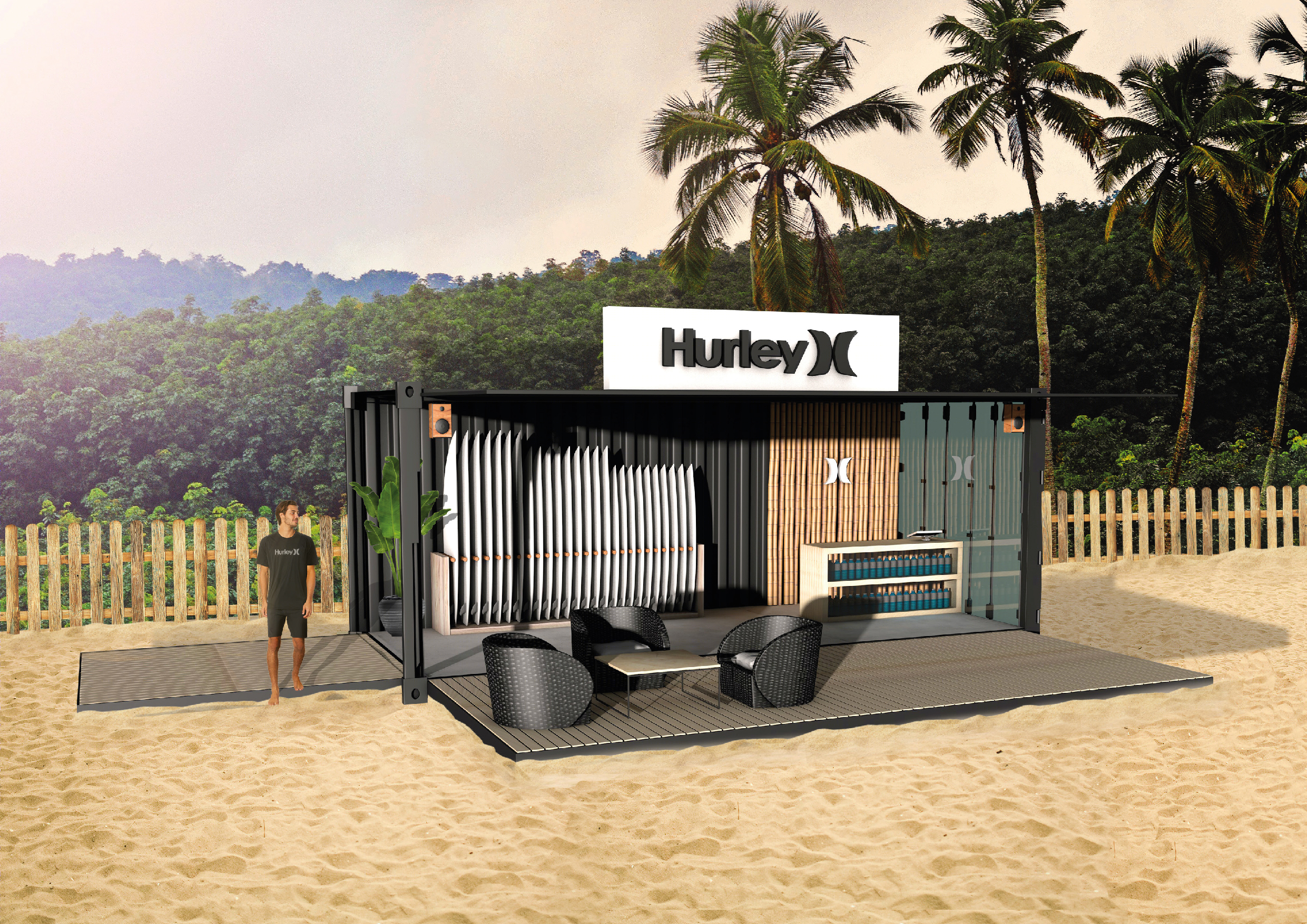 HURLEY SURF SHOP / BALI-9