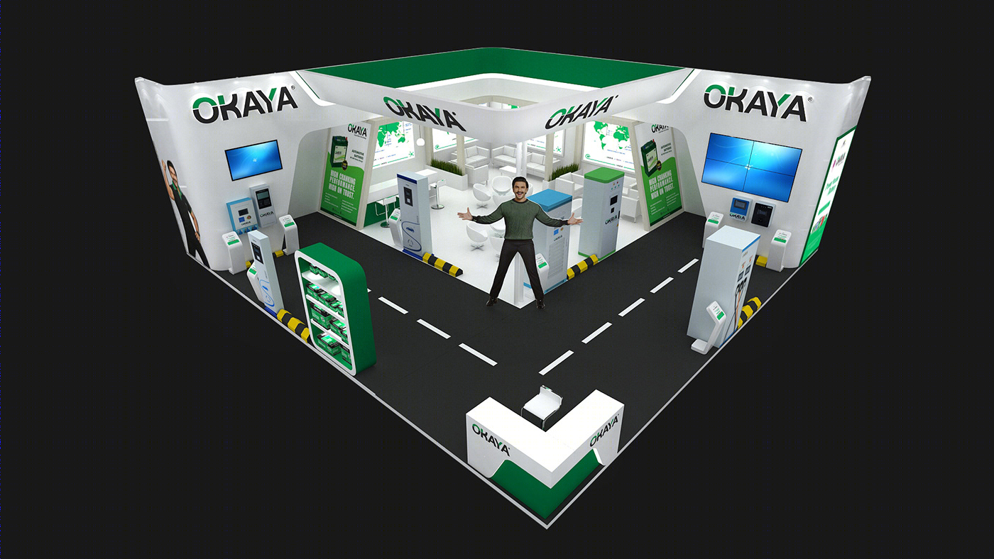 Anastasiya Gushchina丨展厅丨OKAYA @ AUTOEXPO-7