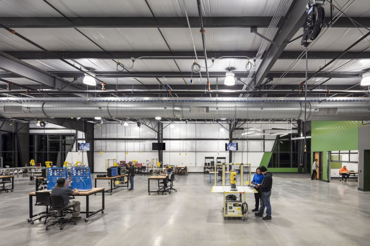 Ivy Tech 社区学院先进制造与自动化中心丨GMB Architecture + Engineering-18