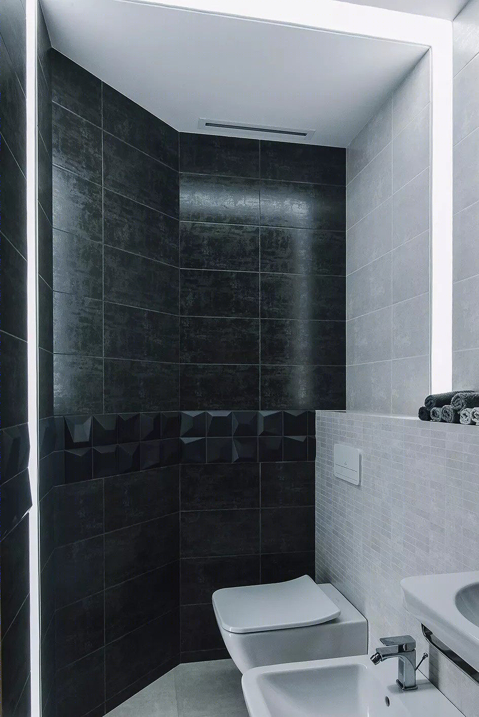 乌克兰 105 平米“木与灰”住宅设计-18