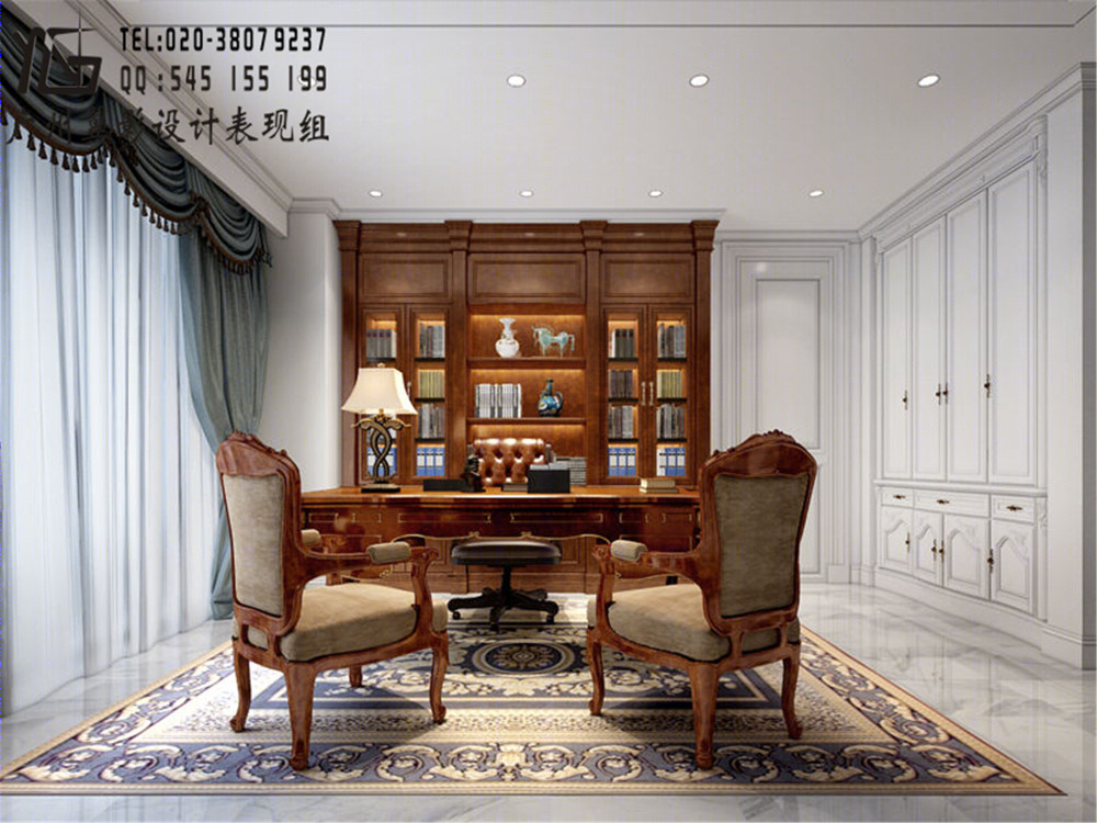 广州翼影室内设计表现样品间一期作品展示-29