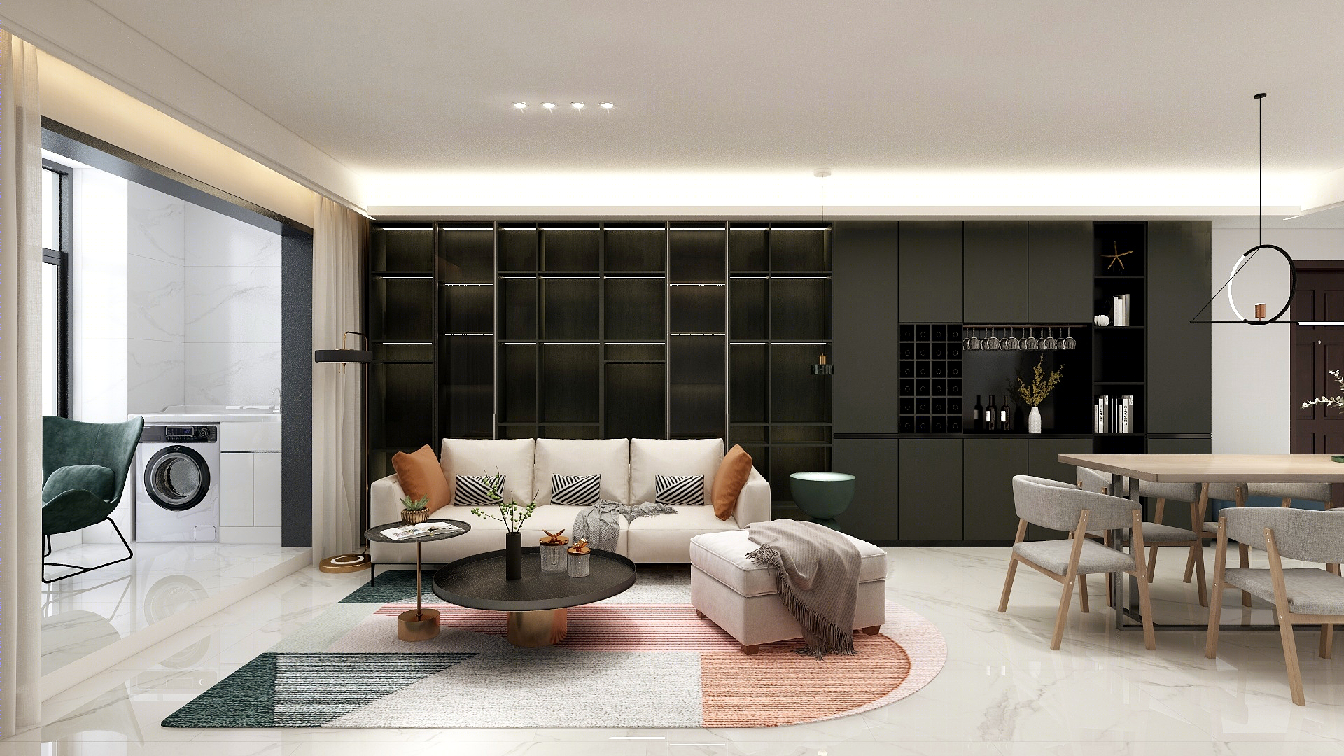 小户型长客厅                     -1