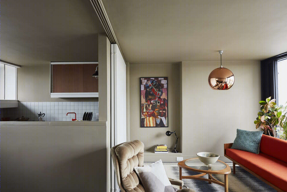 现代主义公寓的复古魅力-7