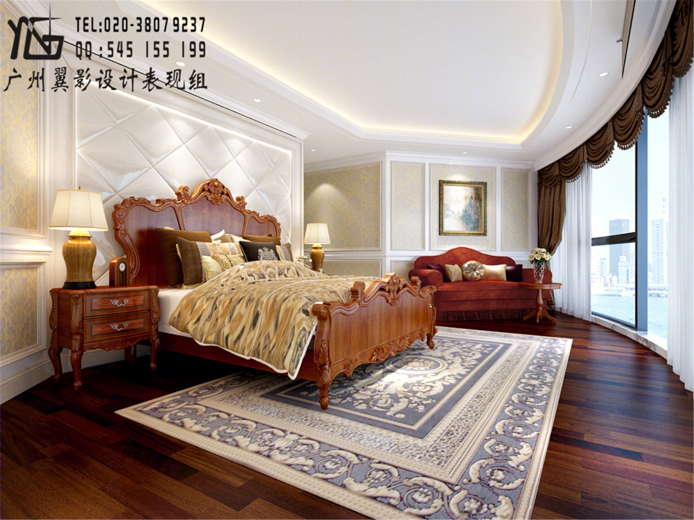 广州翼影室内设计表现样品间一期作品展示-30