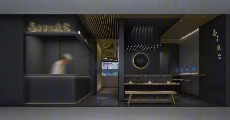 成都高桌子低板凳面馆-14