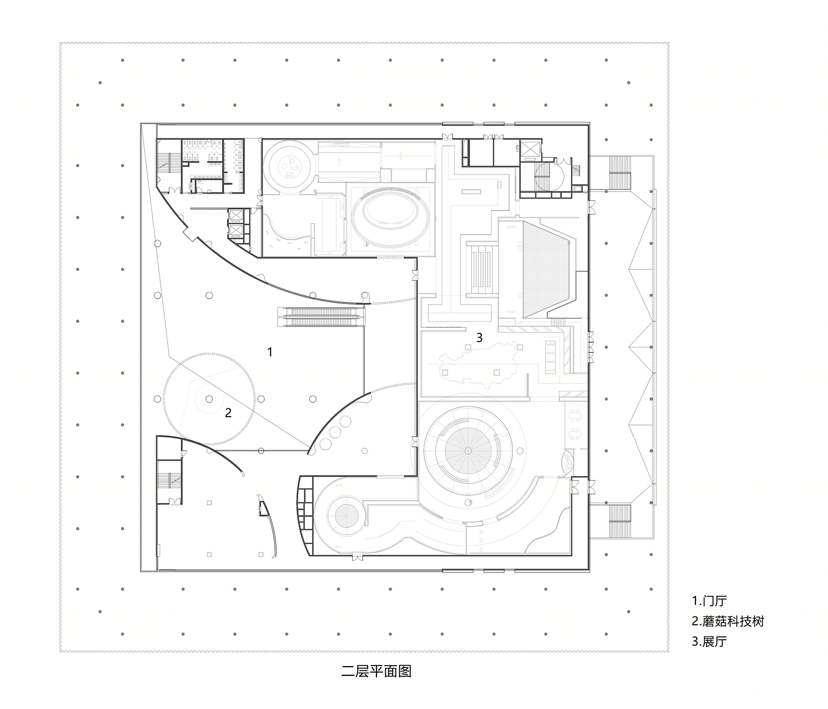 山东邹城蘑菇展览馆丨中国山东丨同圆设计集团-63