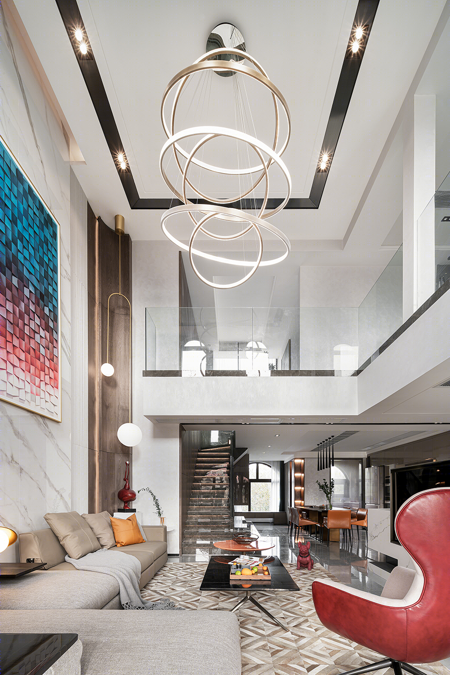 平层空间中的生活艺术·典故空间设计 • 炜岸城-9