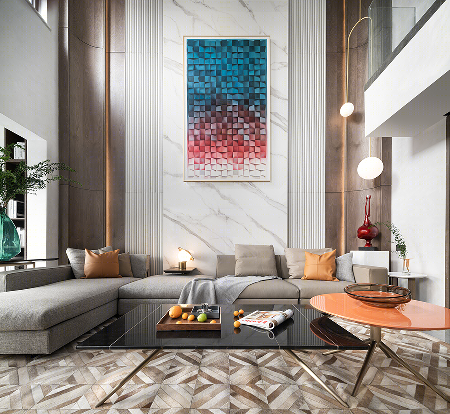 平层空间中的生活艺术·典故空间设计 • 炜岸城-11