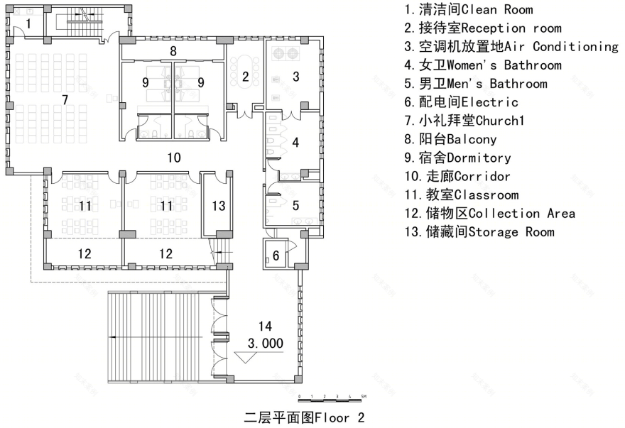 乡恋·信仰·滩涂边上的教堂丨CWXD建筑事务所-27