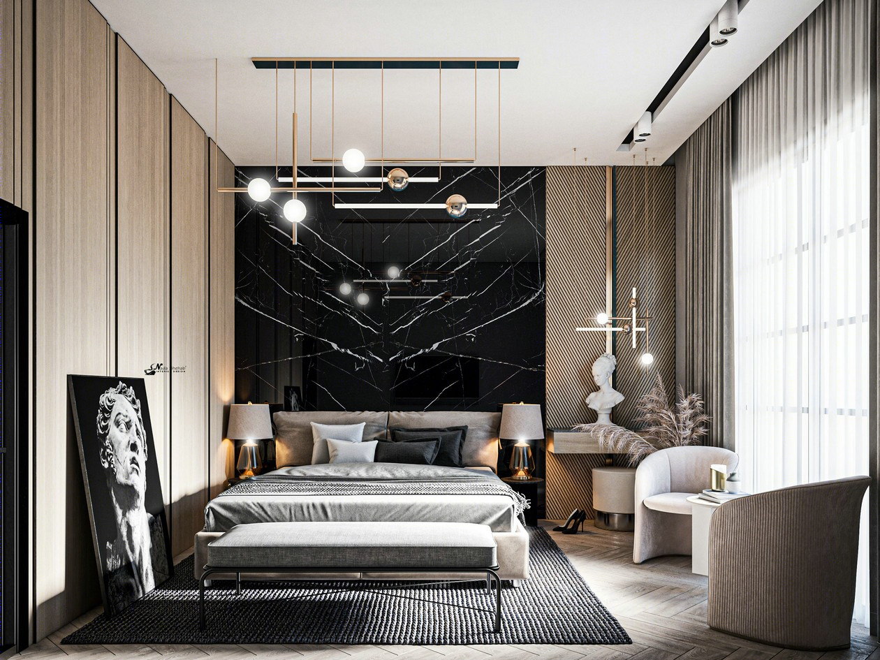 Nada Shehab 打造轻奢质感空间-11