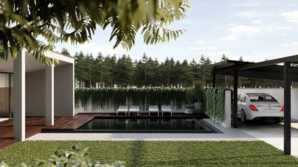 DniproContre House 现代简约别墅设计丨乌克兰丨S.Hotvianskyi 团队-7