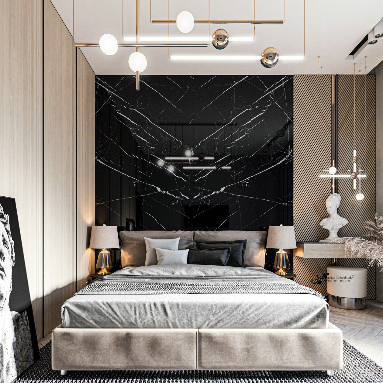 Nada Shehab 打造轻奢质感空间-13