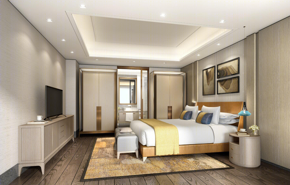 梁志天 | 三亚凯华海棠湾海棠之星住宅项目A型别墅 | 室内外深化设计方案+效果图+建筑施工图+模型 |-4