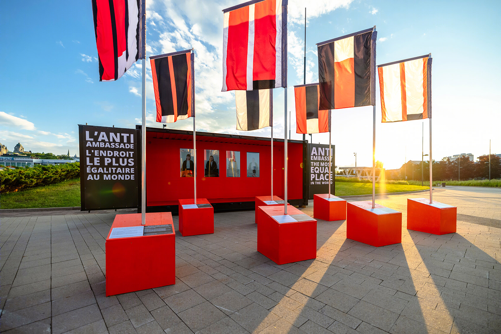 不寻常的走廊 · 魁北克市公共艺术项目丨加拿大魁北克丨EXMURO-38