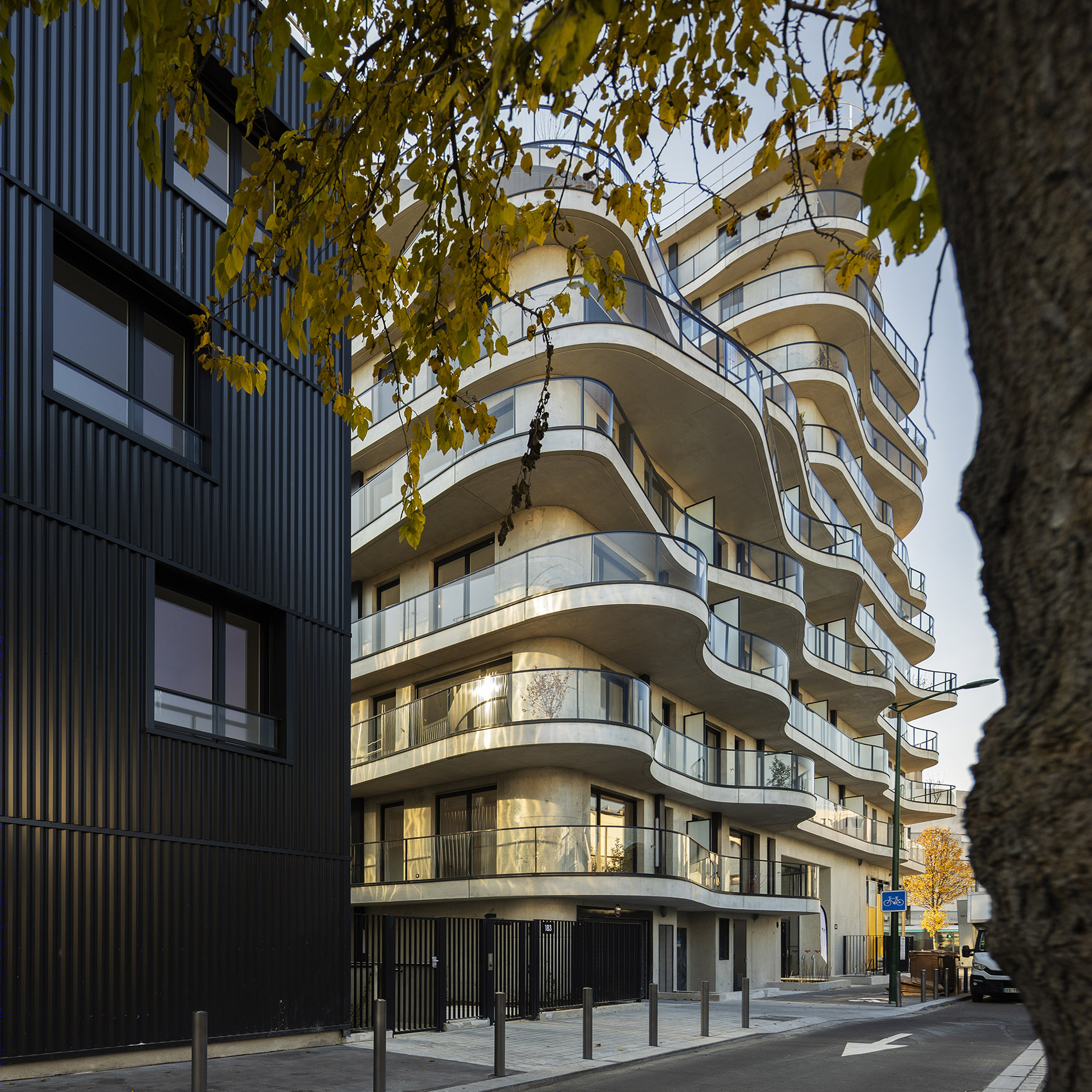 Courbes 公寓楼丨德国科隆丨Christophe Rousselle Architecte-9