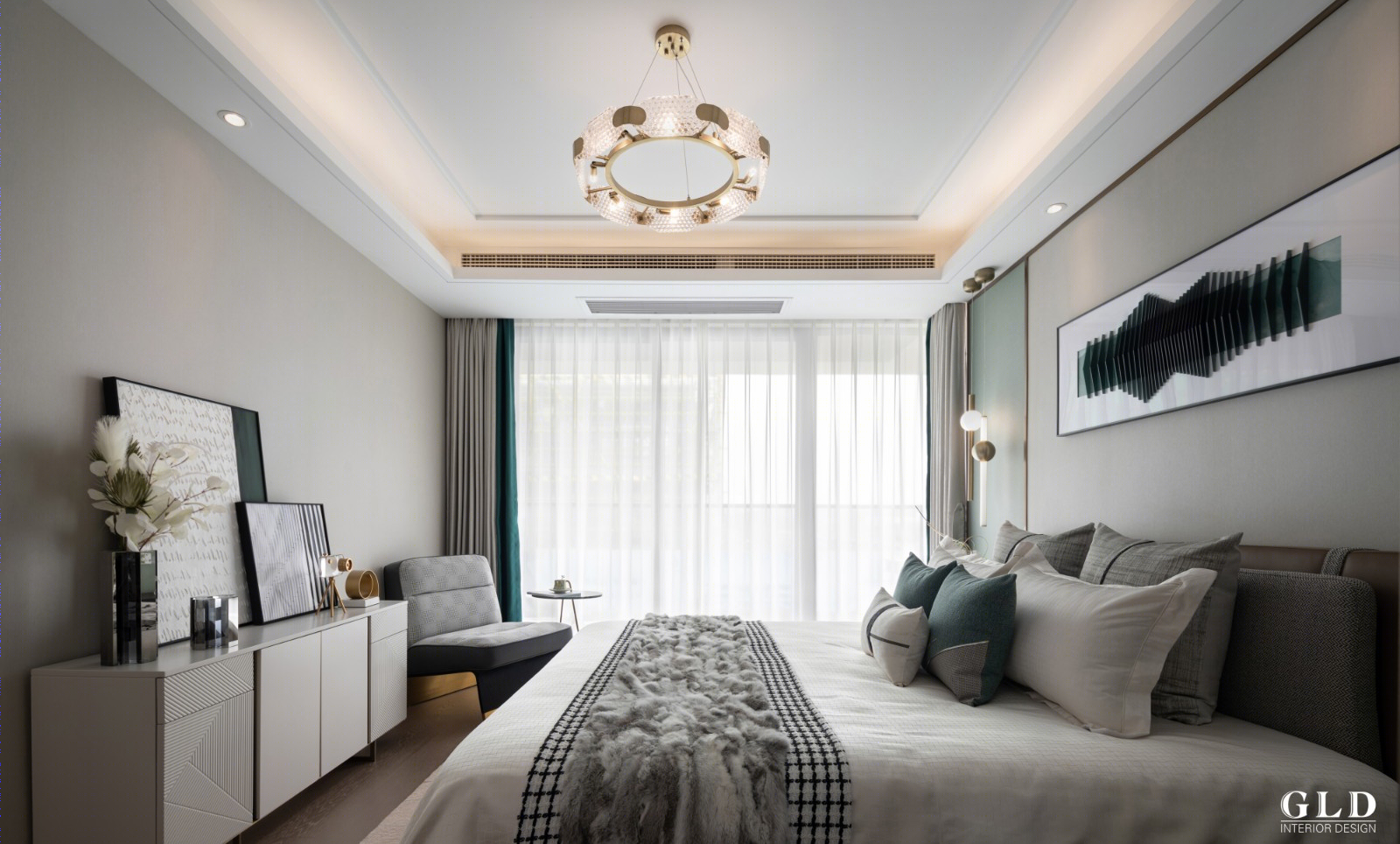 巴夫洛小镇下叠样板间丨GLD 绿檀设计-14