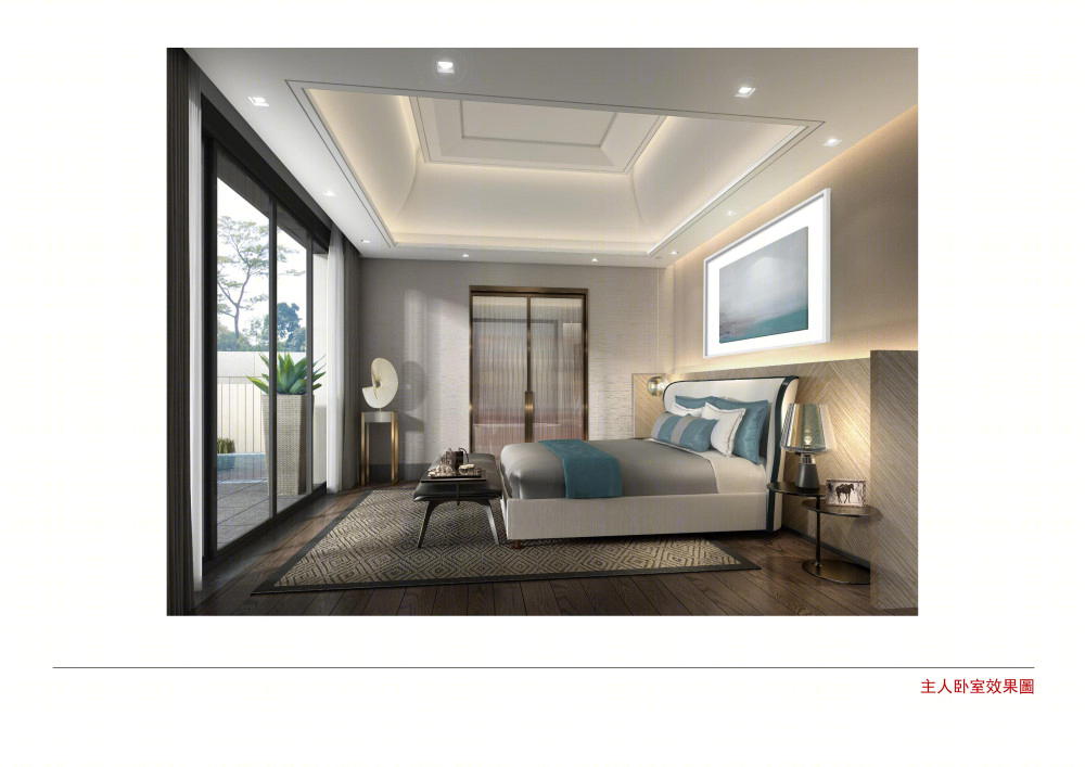 梁志天 | 三亚凯华海棠湾海棠之星住宅项目A型别墅 | 室内外深化设计方案+效果图+建筑施工图+模型 |-7