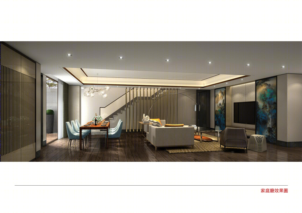 梁志天 | 三亚凯华海棠湾海棠之星住宅项目A型别墅 | 室内外深化设计方案+效果图+建筑施工图+模型 |-8