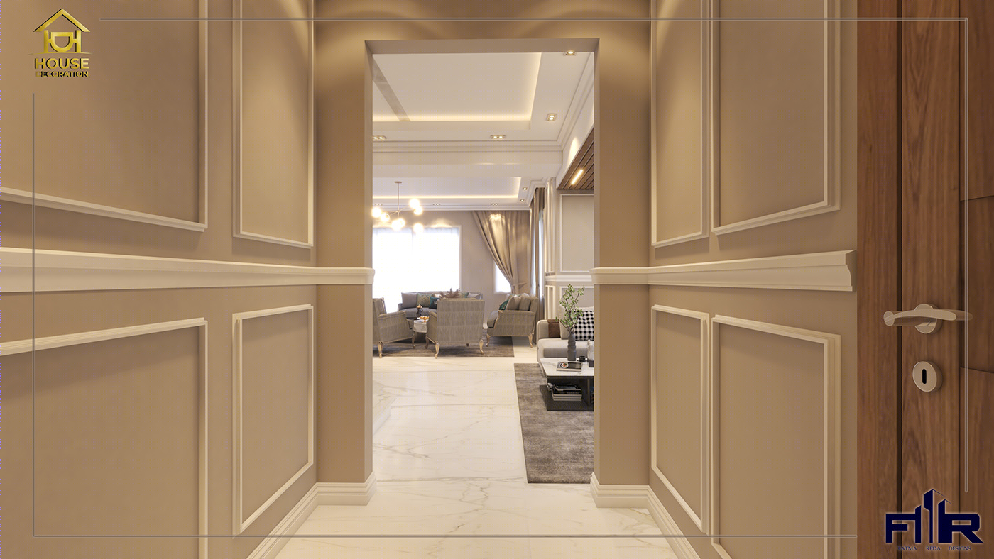 Anastasiya Gushchina丨别墅丨NEO CLASSIC VILLA RECEPTION-4