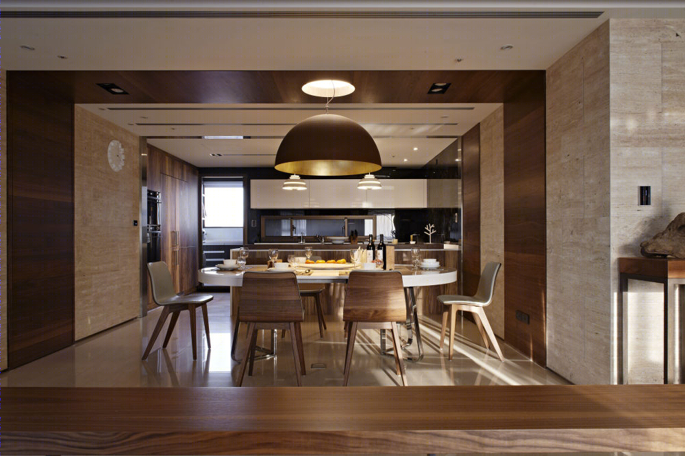 新台市金融业者豪华顶层公寓室内设计-0