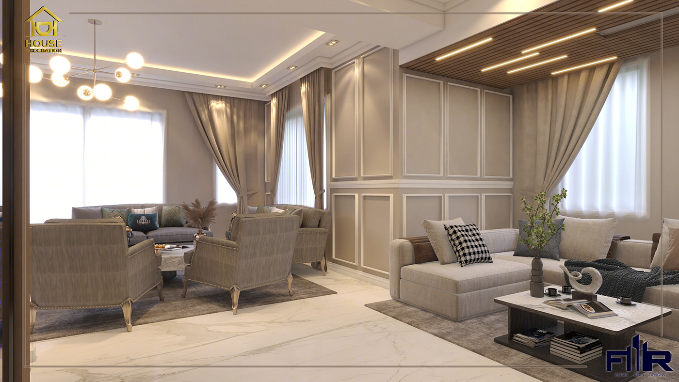 Anastasiya Gushchina丨别墅丨NEO CLASSIC VILLA RECEPTION-5