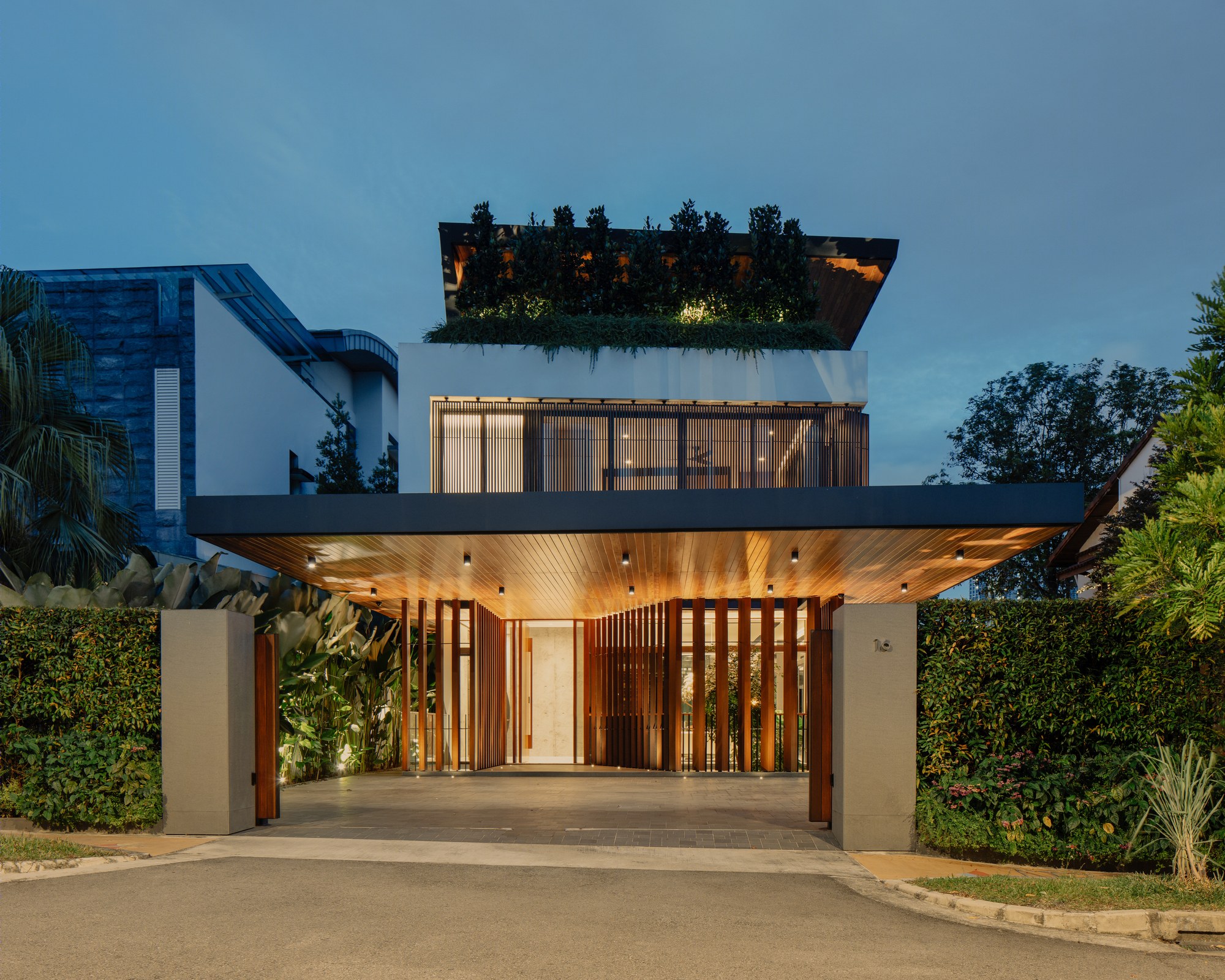 Second Nature House · 别墅设计融入自然,打破边界-26