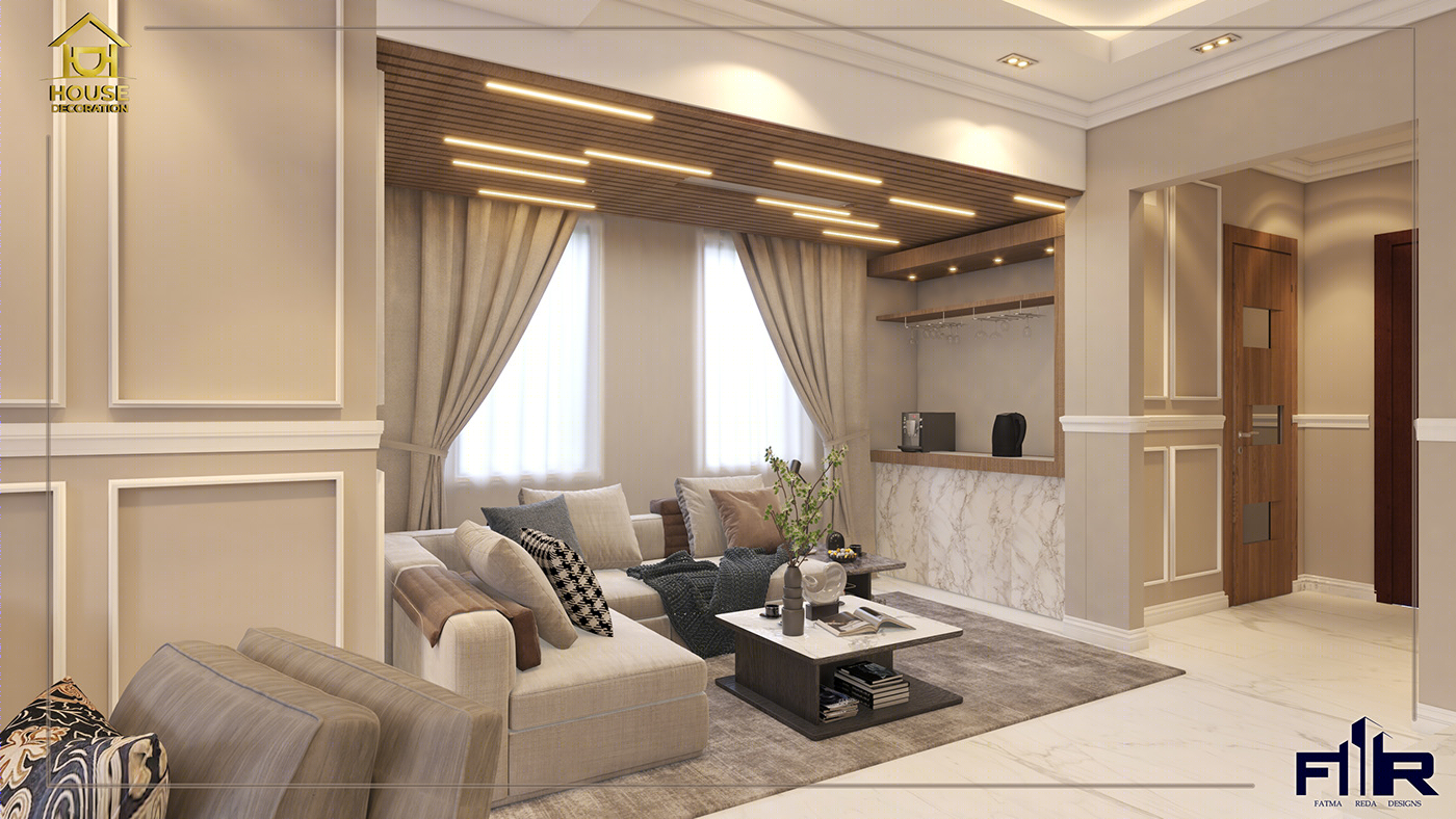 Anastasiya Gushchina丨别墅丨NEO CLASSIC VILLA RECEPTION-6