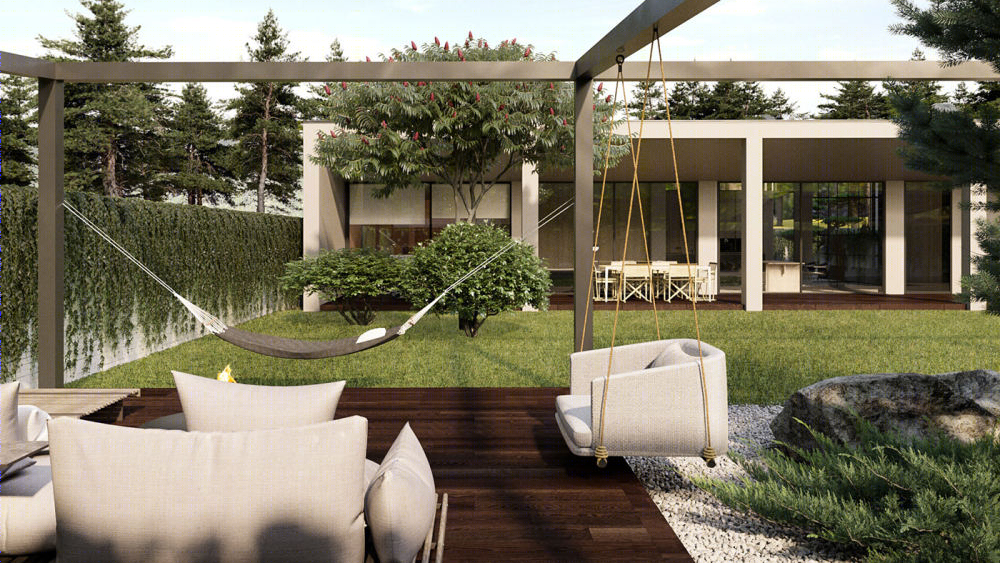 DniproContre House 现代简约别墅设计丨乌克兰丨S.Hotvianskyi 团队-11