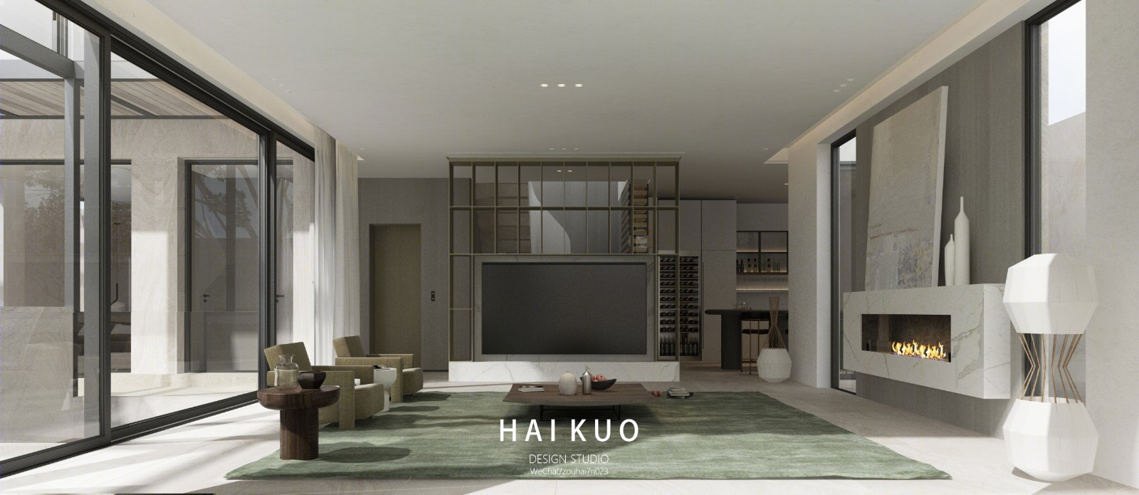 海阔独立设计工作室原创新作,金科美院端户-1