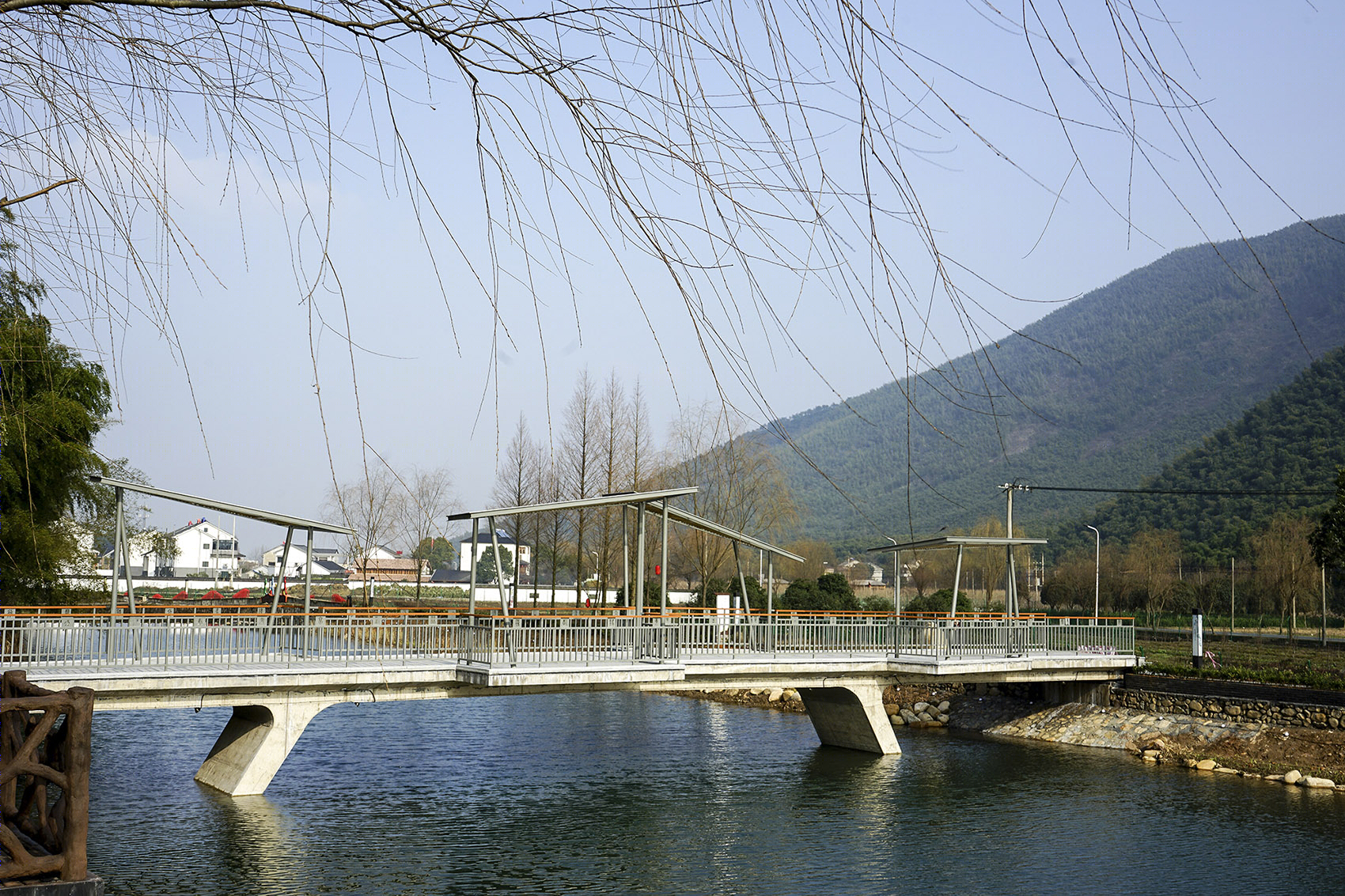 玉华村人行桥 | 针灸式设计激活乡村空间-32