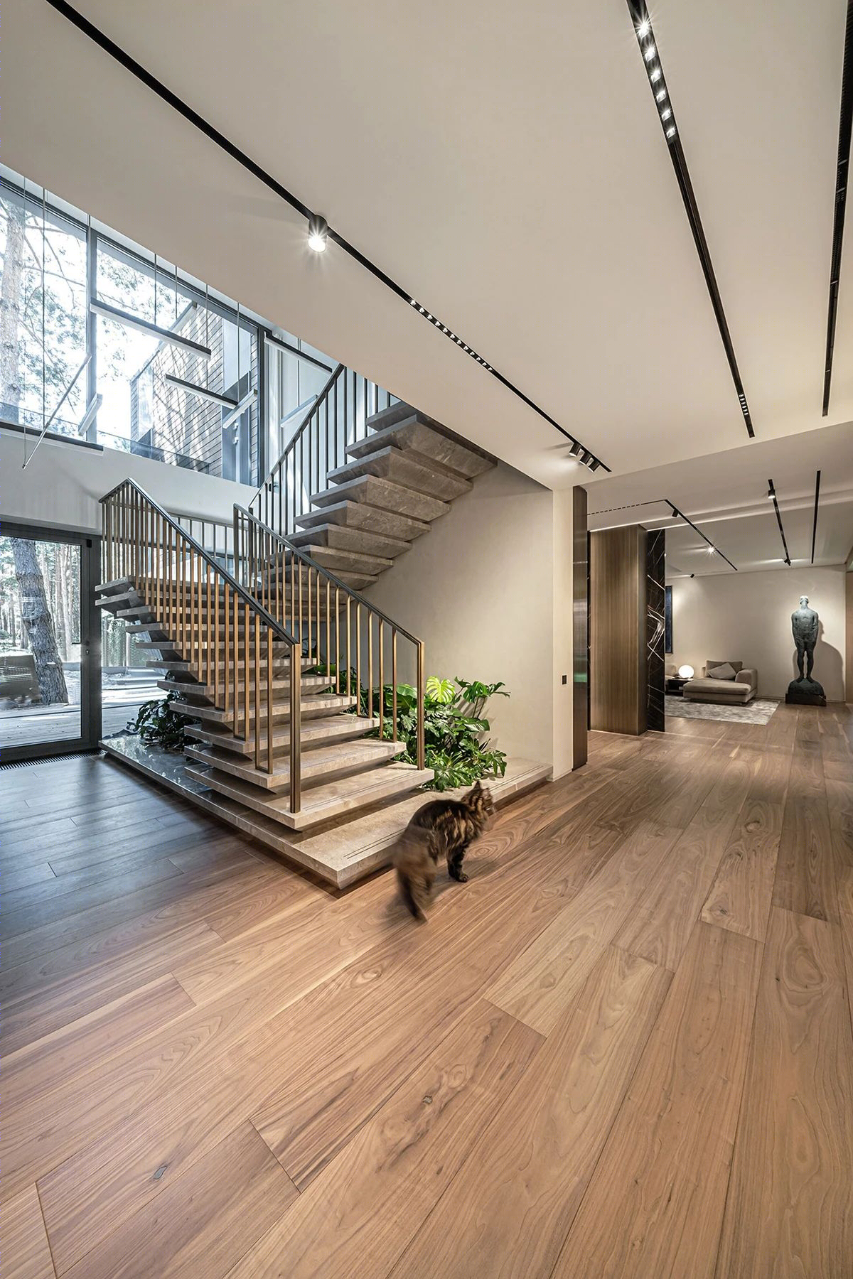 YODEZEEN Architects 打造 450㎡轻奢大宅,高级感十足-3