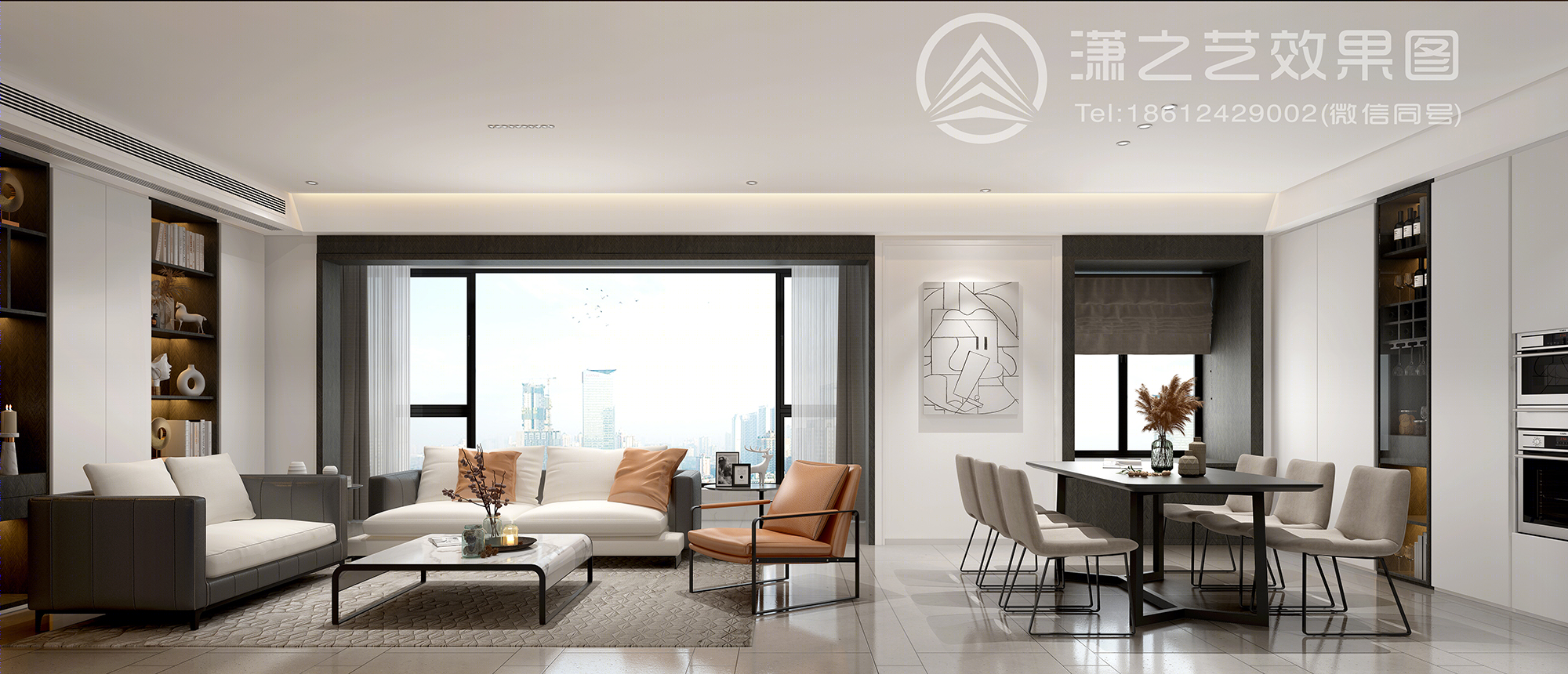 现代极简设计全案欣赏-7