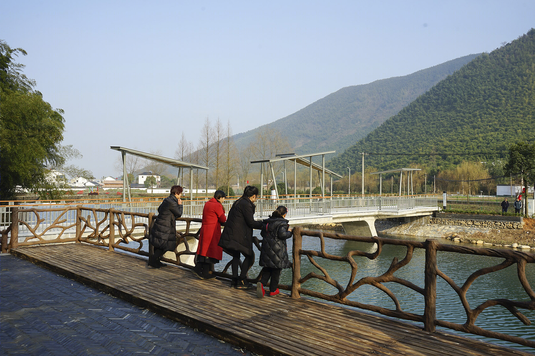 玉华村人行桥 | 针灸式设计激活乡村空间-36