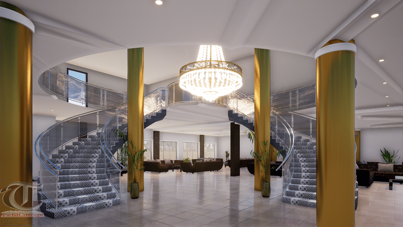 Anastasiya Gushchina丨酒店丨New Hotel Interior-1