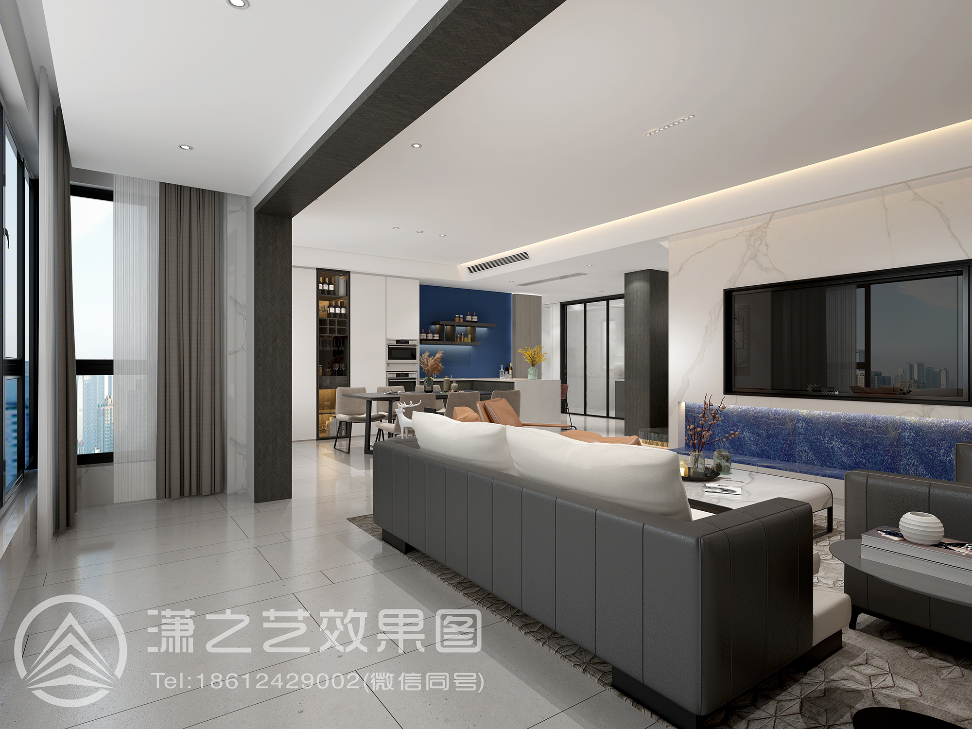 现代极简设计全案欣赏-9
