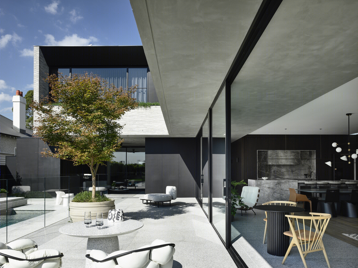 墨尔本极简主义住宅丨澳大利亚墨尔本丨Webster ArchitectureInteriors (WAI)-33