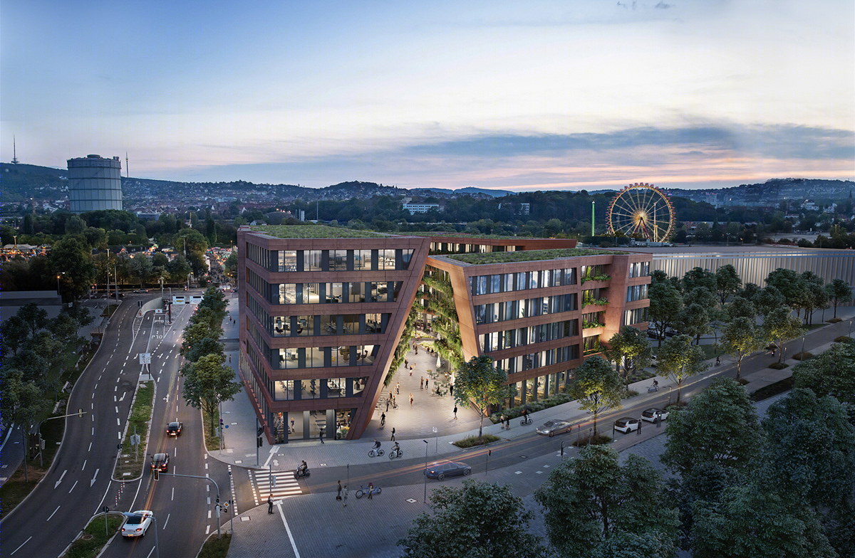 德国 CANNION - Neckarpark Stuttgart 绿色活力办公空间-13