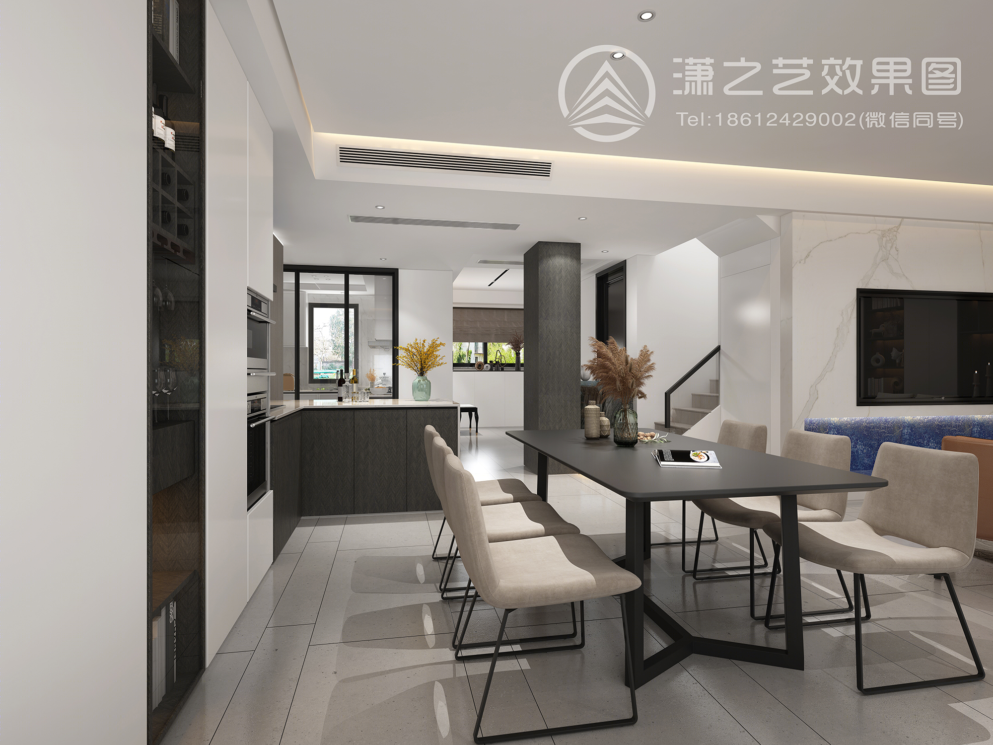 现代极简设计全案欣赏-11