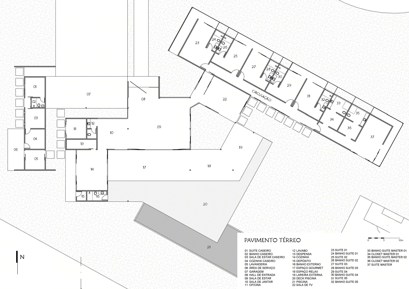 巴西 Pindaibeiras Residence 绿色环保设计-2