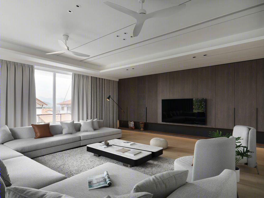 马来西亚联排别墅 | 简约极致，完美动态-1