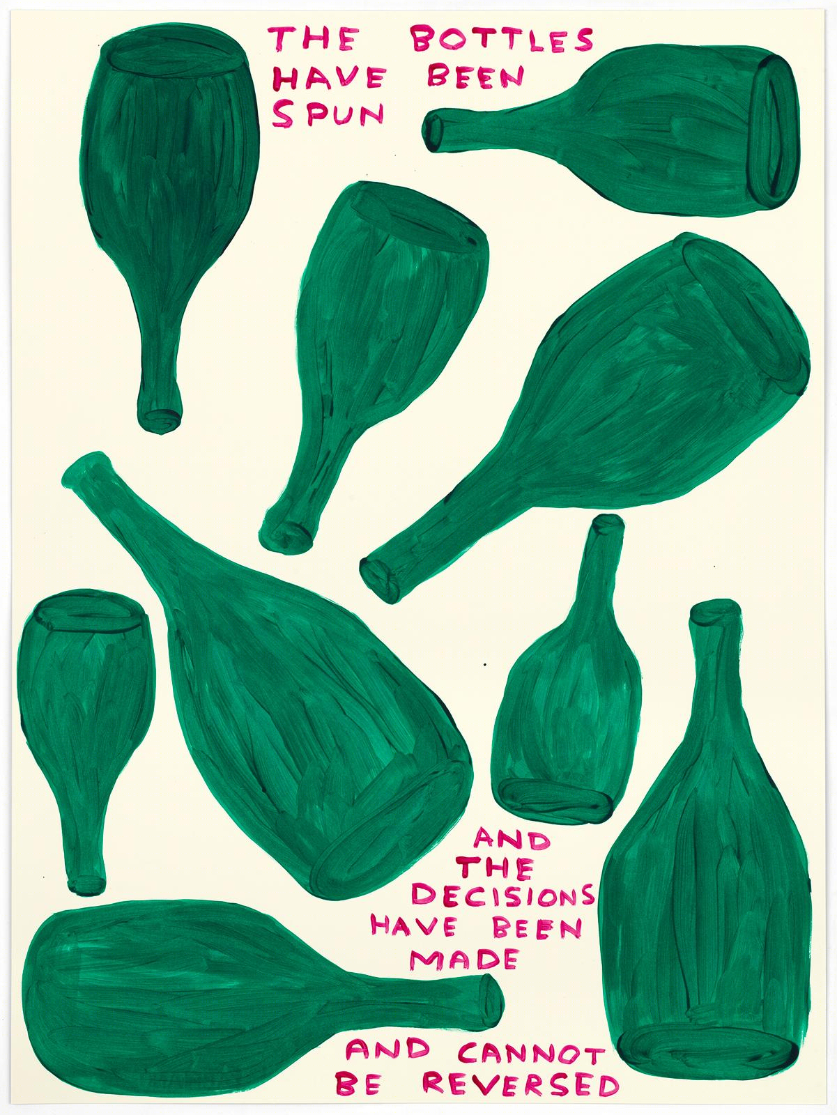David Shrigley 的“非传统泡泡”艺术展 | 融入 Ruinart 香槟的幽默与创意-17
