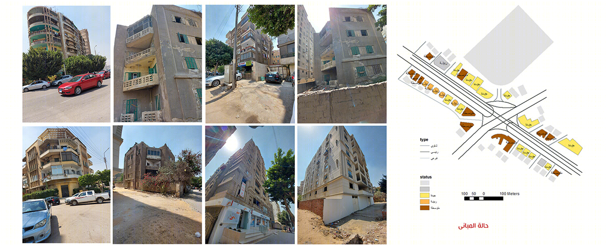 埃及赫利波兰蒂斯 El Mahkama 广场城市设计研究丨埃及开罗丨Helwan University 建筑系-27