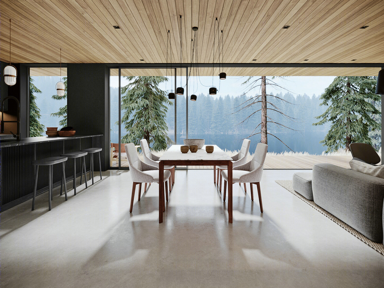 加拿大莫林山庄奢华室内设计-12