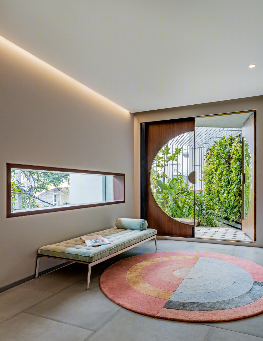 班加罗尔“隐身”三角住宅设计-4