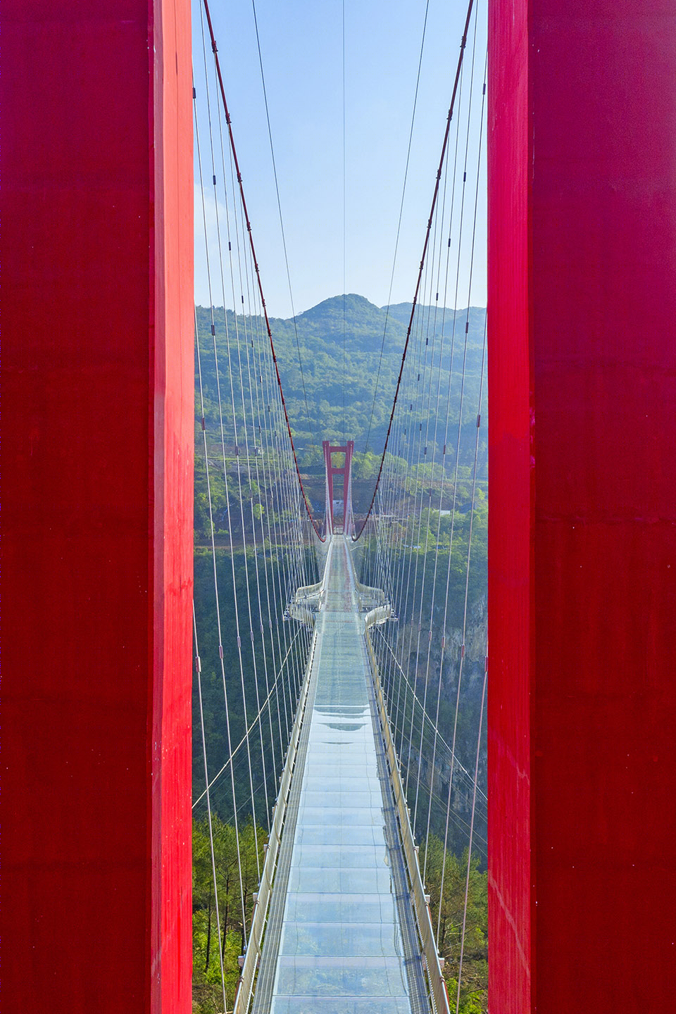 湟川三峡擎天玻璃桥丨中国清远-22