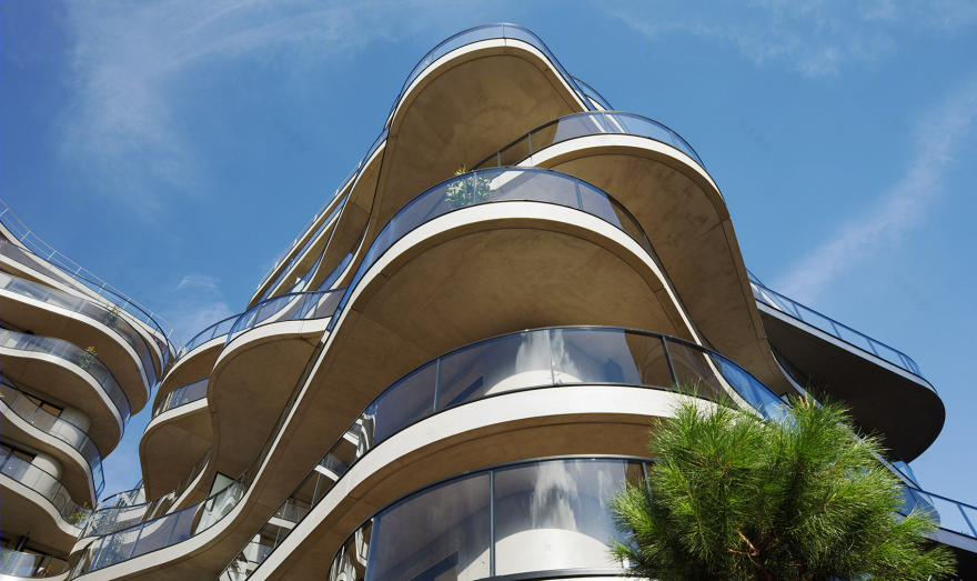 Courbes 公寓楼丨德国科隆丨Christophe Rousselle Architecte-21